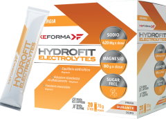 KEFORMA PRESENTA HYDROFIT ELECTROLYTES: IL NUOVO INTEGRATORE DI ELETTROLITI A BASE DI SODIO, CLORURO E MAGNESIO SENZA CARBOIDRATI E SENZA ZUCCHERI